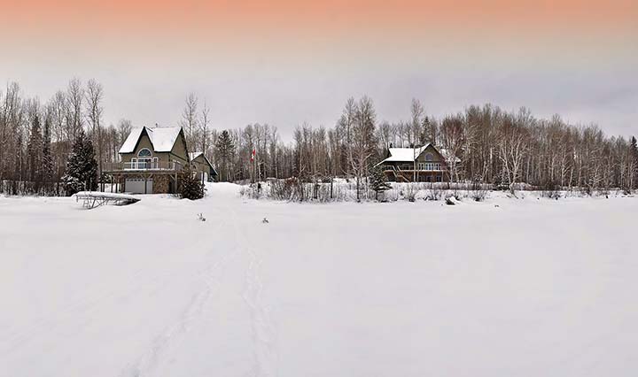 040 -Master Winter View from Lake